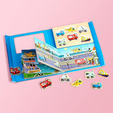 Melissa & Doug To The Rescue - Book & Puzzle Play Set Pieces