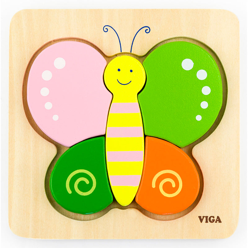 Viga Mini Block Puzzle Butterfly