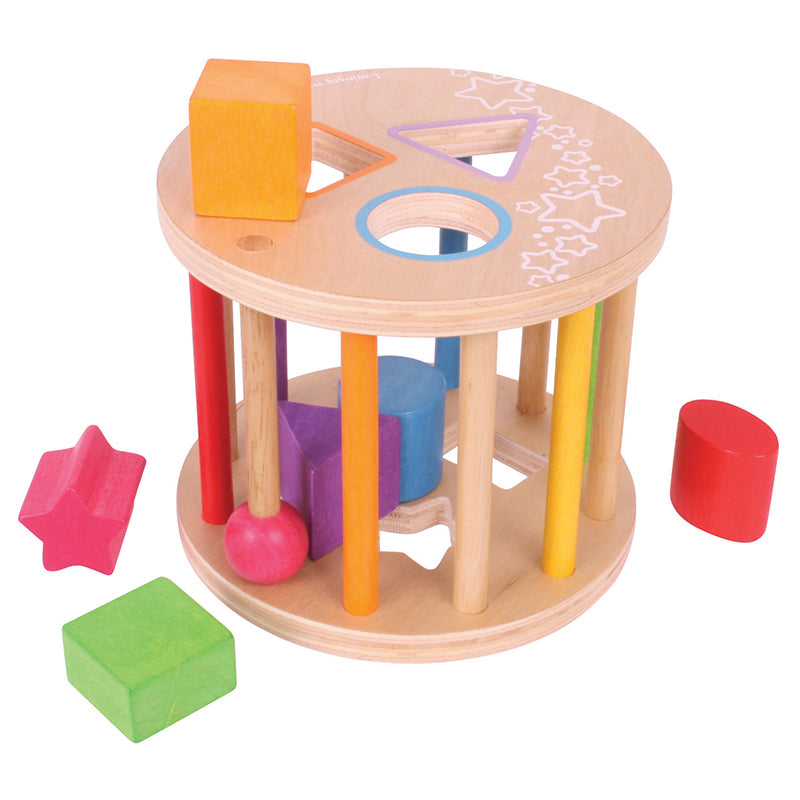 Bigjigs Rolling Shape Sorter