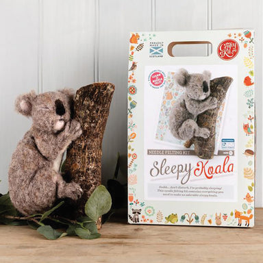 Crafty Kit Co Koala Needle Felt Kit with Box