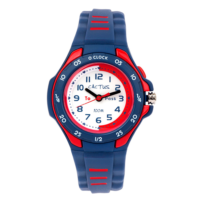 Cactus Mentor Time Teacher Watch Blue