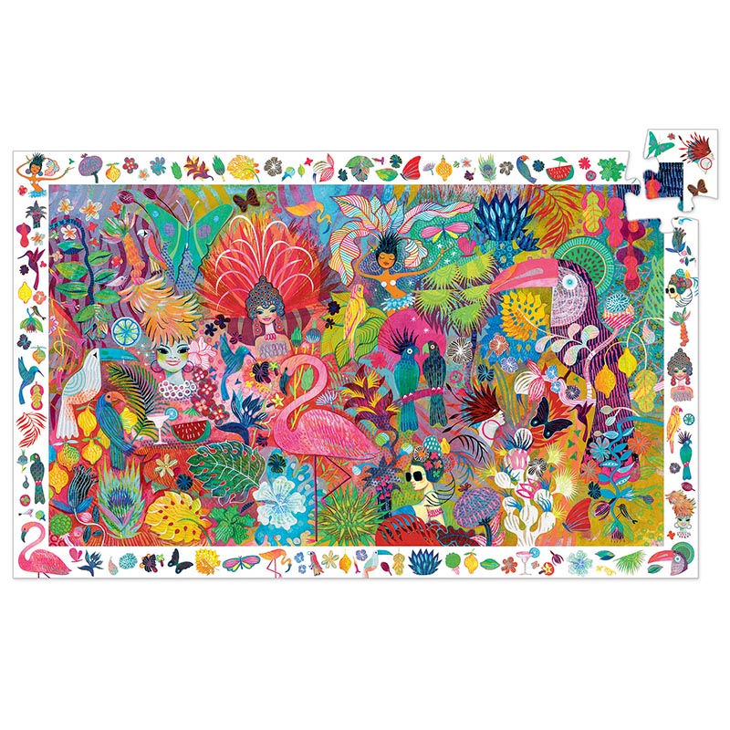 Observation Puzzle Rio Carnivale 200 Pieces