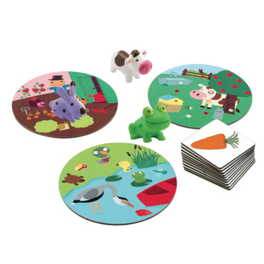 Djeco Game Little Association Contents