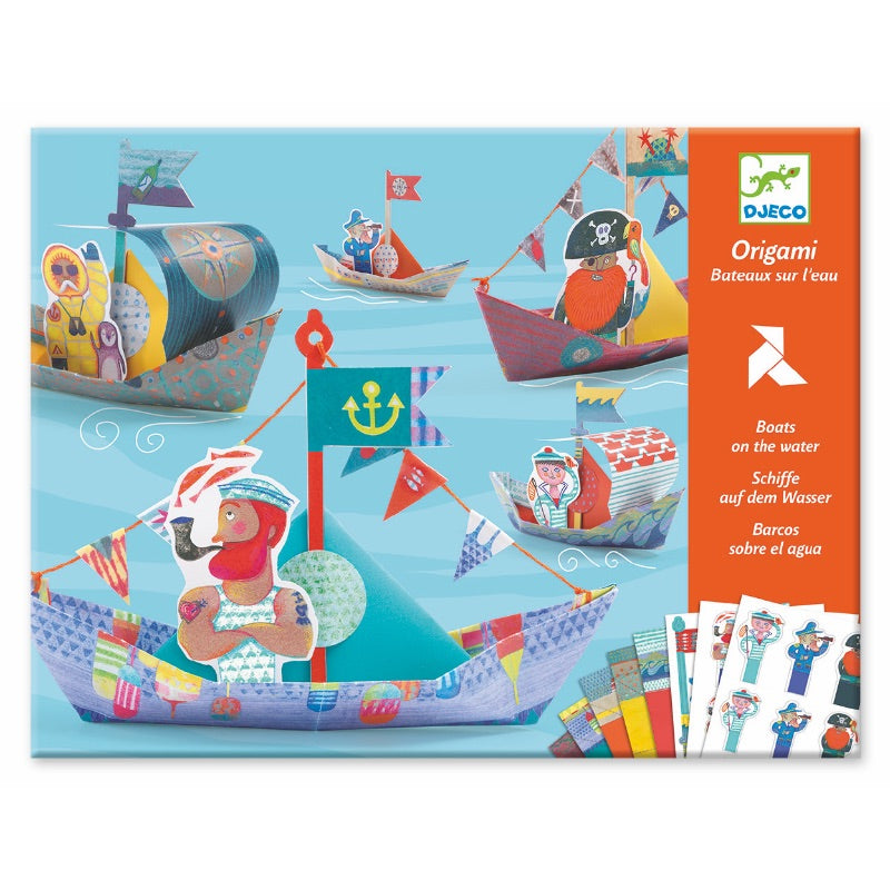 Djeco Origami Floating Boats Craft Kit