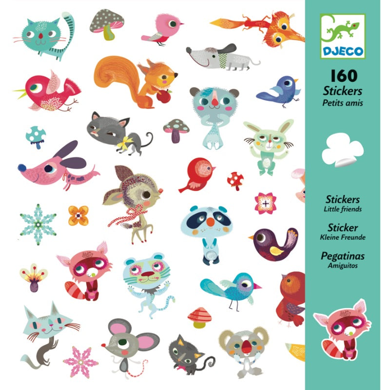 Djeco Small Friends Stickers