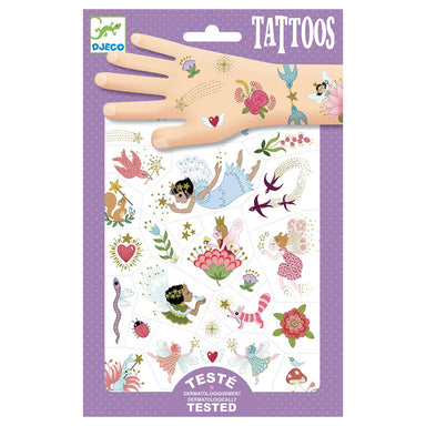 Djeco Fairy Friends Tattoos Box
