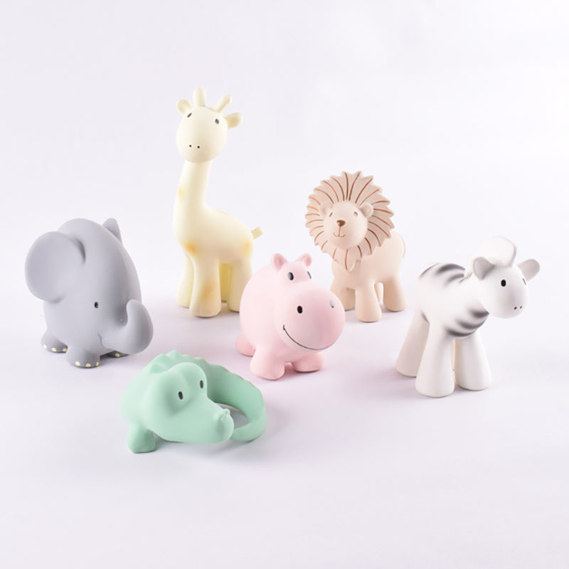 Tikiri Rubber Hippo Sealed Bath Toy Range 2