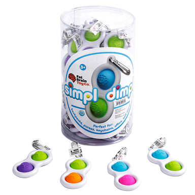 Fat Brain Toys Simpl Dimpl Keychain POS