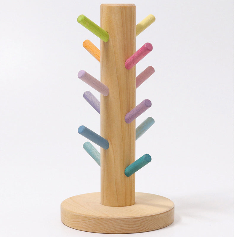 Grimm's Sorting Helper Building Rings Pastel