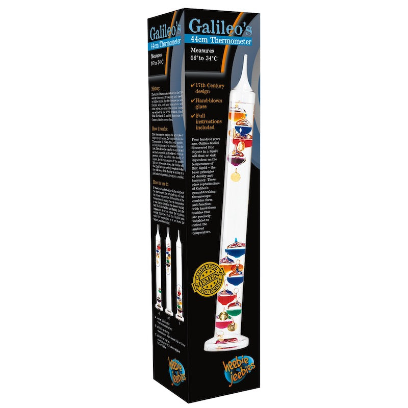 Heebie Jeebies Galileo Thermometer 44cm Box