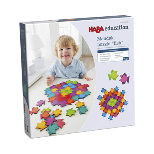 Haba Mandala Puzzle Fish Parquet