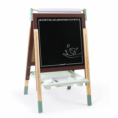 Janod Height Adjustable Blackboard Burgundy Lower