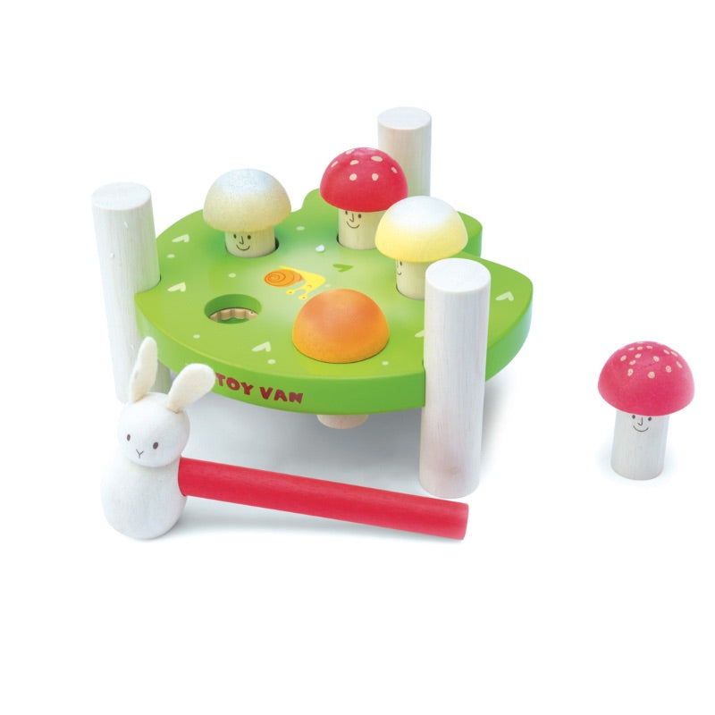 Le Toy Van Petilou Hammer Game Mr Mushrooms