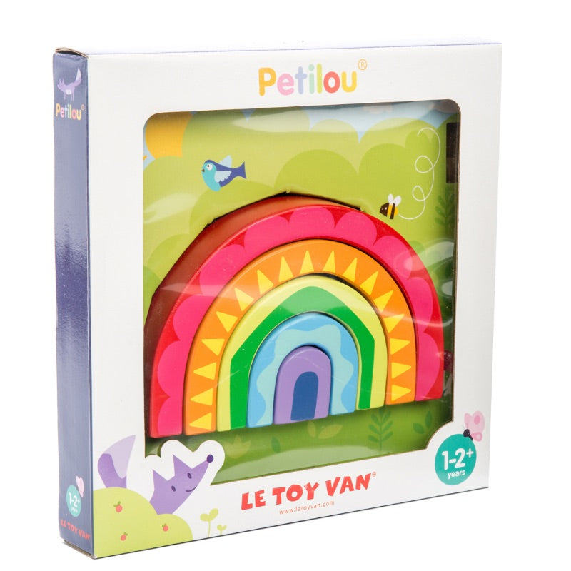 Le Toy Van Petilou Rainbow Tunnel Toy Packging