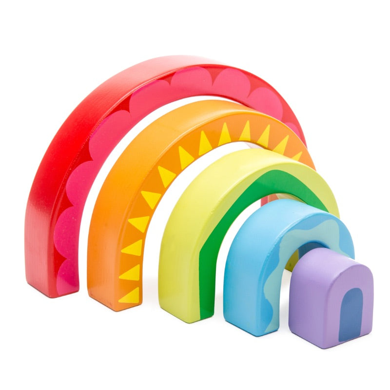 Le Toy Van Petilou Rainbow Tunnel Toy