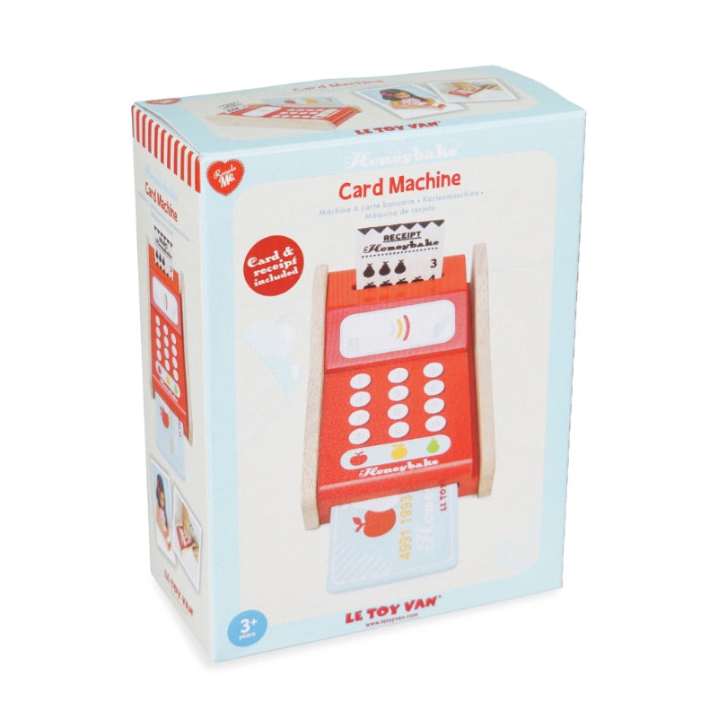 Le Toy Van Honeybake Card Machine Packaging