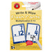 Write & Wipe Flash Cards Multiplication 0 - 12 with Marker