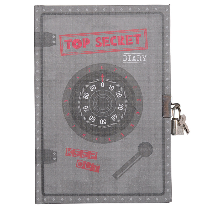 Lockable Diary Top Secret