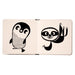 Manhattan Toy Wimmer Ferguson Black & White Baby Zoo Book Penguin