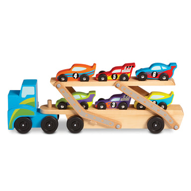 Melissa & Doug Jumbo Race Car Carrier