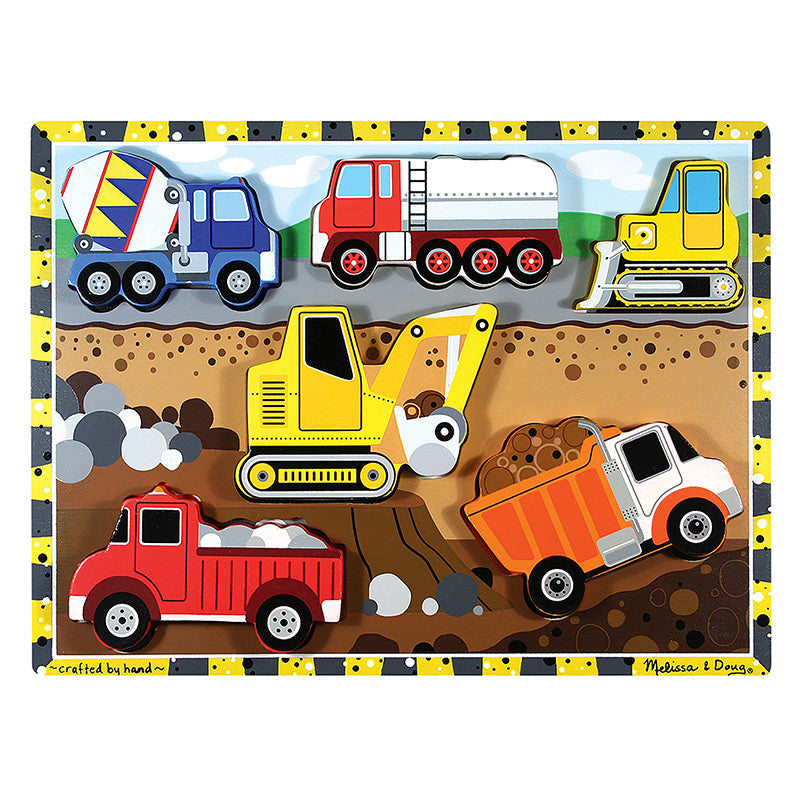 Melissa & Doug Puzzle Chunky Construction 