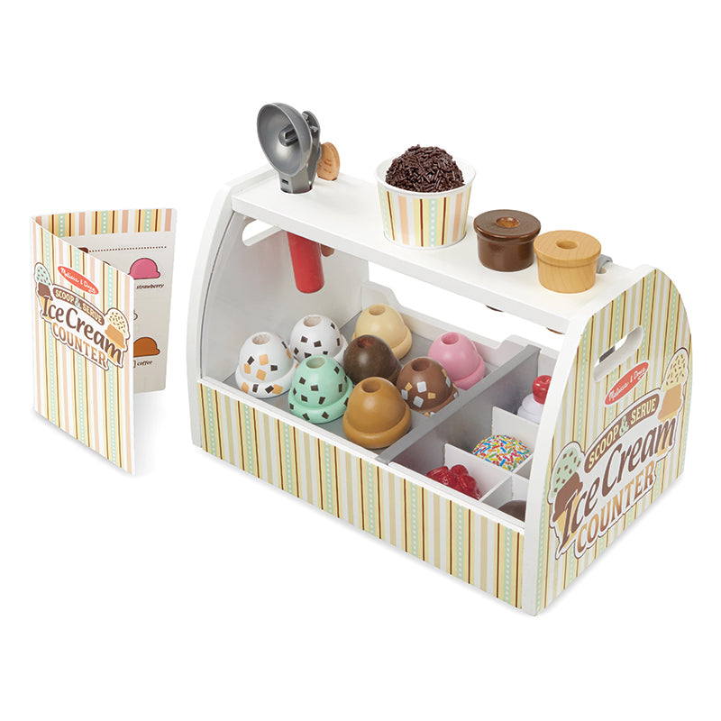 Melissa & Doug Scoop & Serve Ice Cream Counter