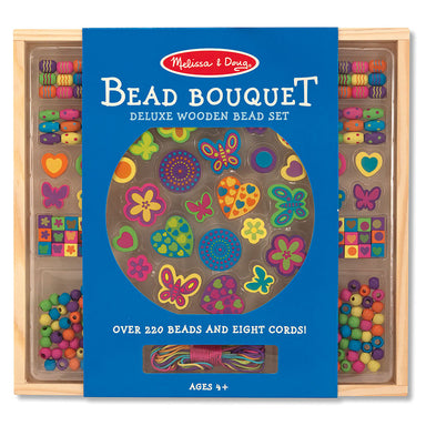 Melissa & Doug Bead Bouquet Wooden Bead Kit