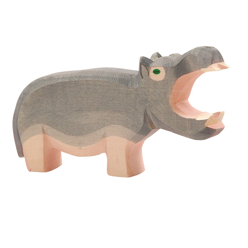 Ostheimer Wooden Hippo Mouth Open