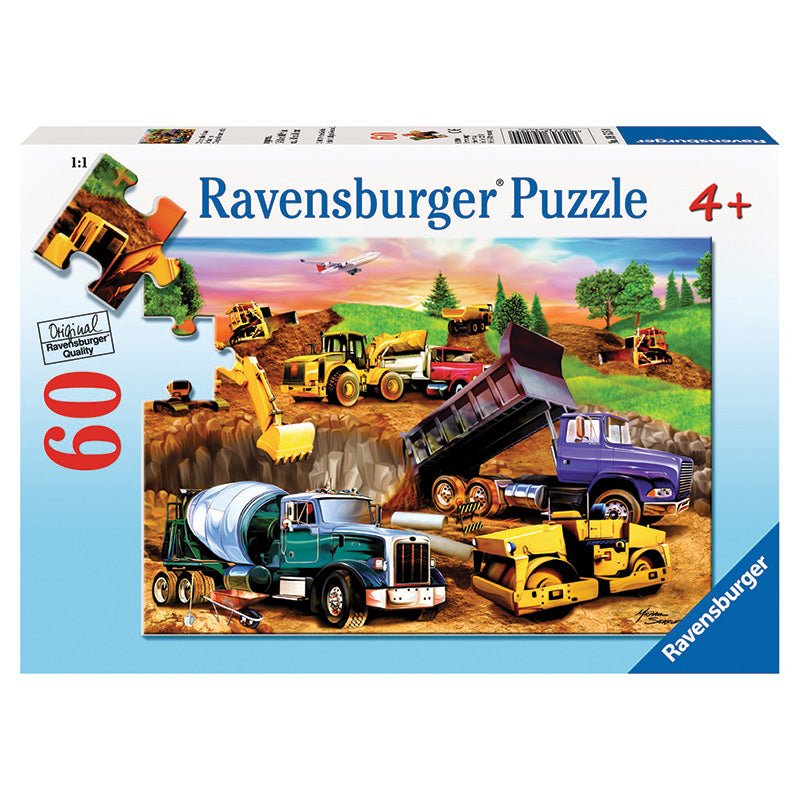 Ravensburger Construction Crowd 60 Piece Puzzle