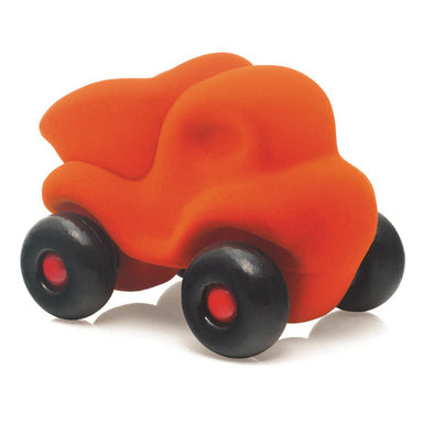 Rubbabu Little Dump Truck Orange