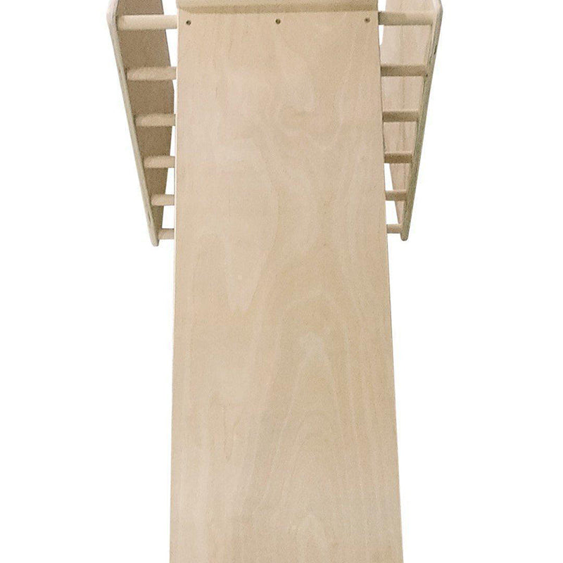 Wooden Pikler Slide - Unvarnished