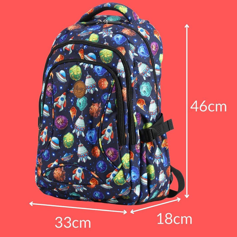 Alimasy Space Kids Large Backpack Size