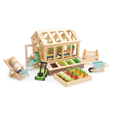Tender Leaf Toys Greenhouse with Garden Set 2