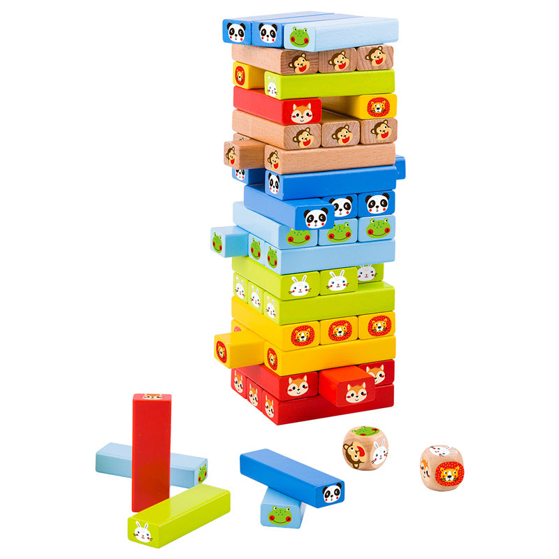 Stacking Game Animal Jenga