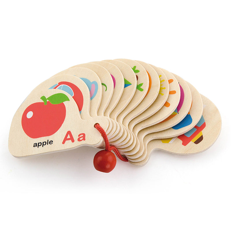 Viga Mini Wooden Alphabet Book