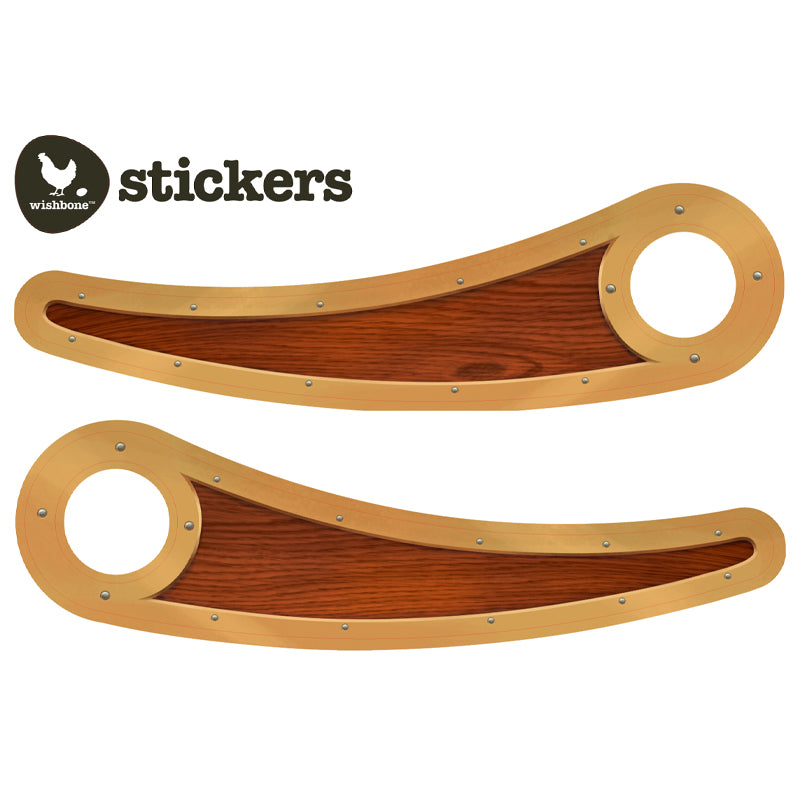 Wishbone Stickers Woodie