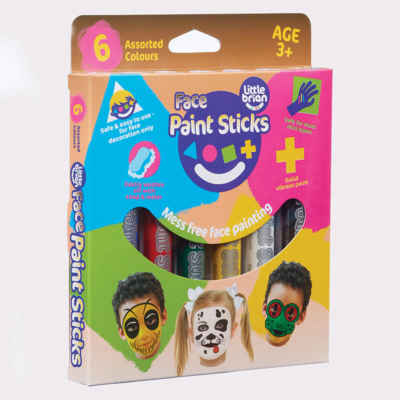 Face Paint Sticks 6 Pack