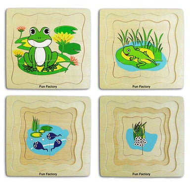 Fun Factory Layered Puzzle Frog