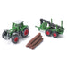 Siku Fendt Tractor with Forestry Trailer Pieces