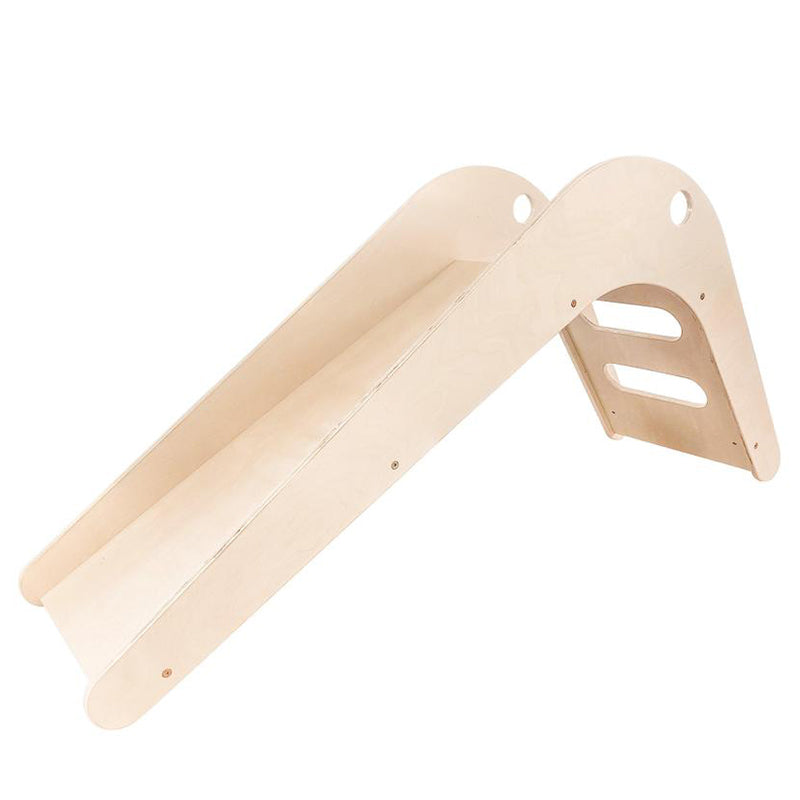 Indoor Wooden Slide - Natural Birch