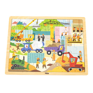 Viga Jigsaw Puzzle 48pc - Construction Area