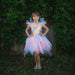 Great Pretenders Rainbow Fairy Dress with Wings Outside