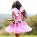 Great Pretenders Pink Fairy Blooms Deluxe Dress with Wings & Headband Size 3-4 Back