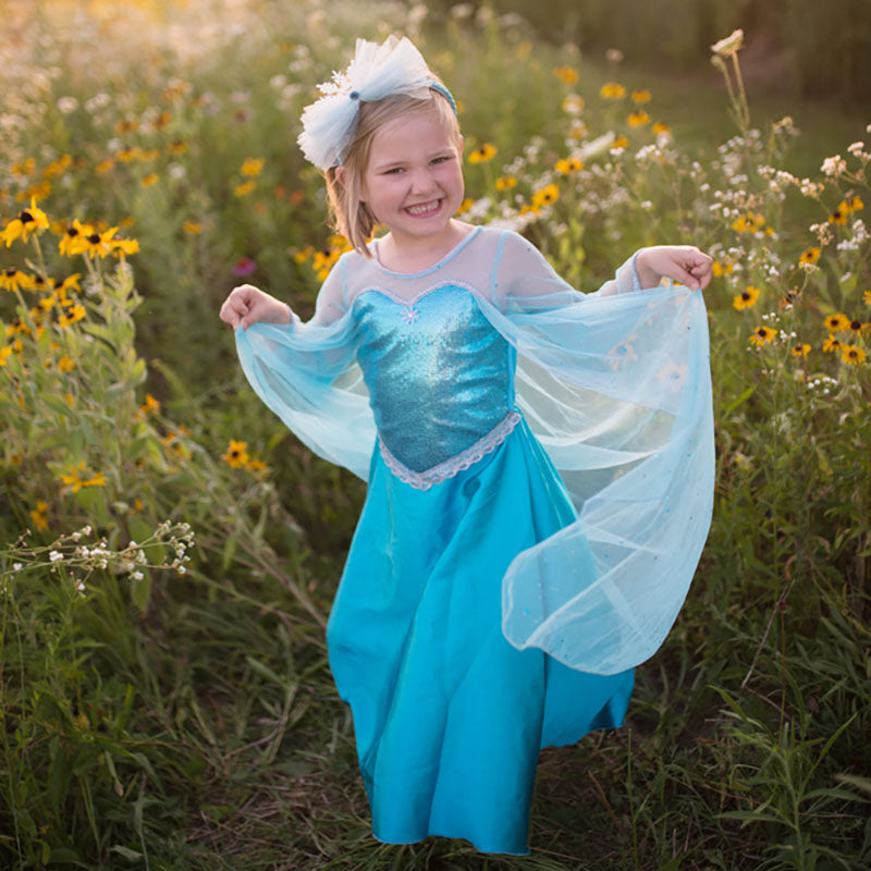 Great Pretenders Ice Queen Dress with Cape Girl