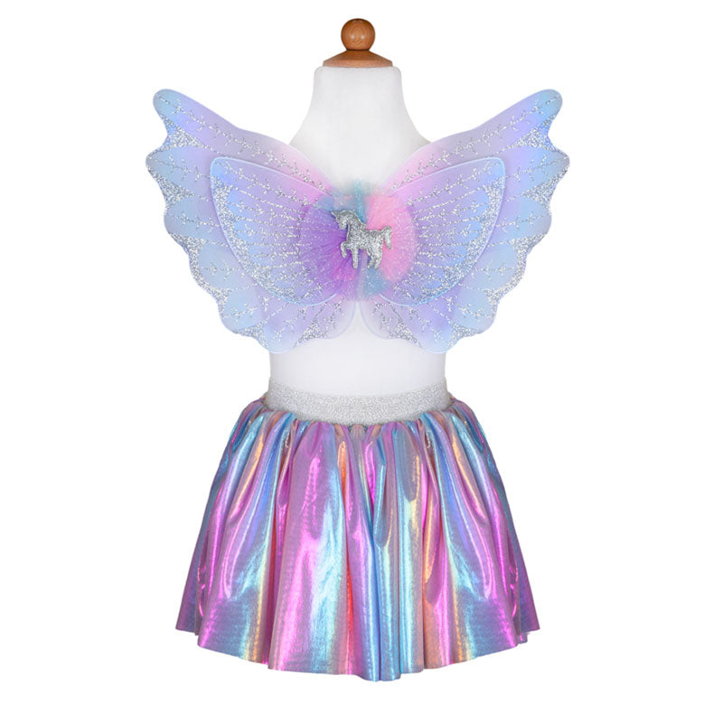 Great Pretenders Pastel Magical Unicorn Skirt & Wings