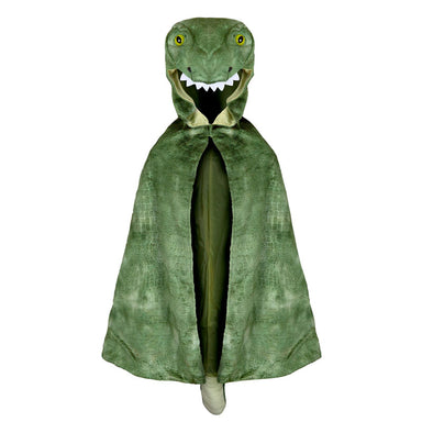 Great Pretenders T-Rex Hooded Cape Size 4-5