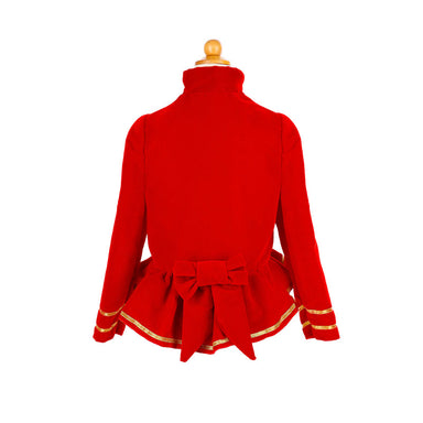 Great Pretenders Red Toy Soldier Jacket Size 5-6 Back
