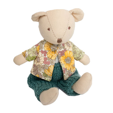 Great Pretenders Bobbie the Bear Mini Doll Soft Toy Sitting