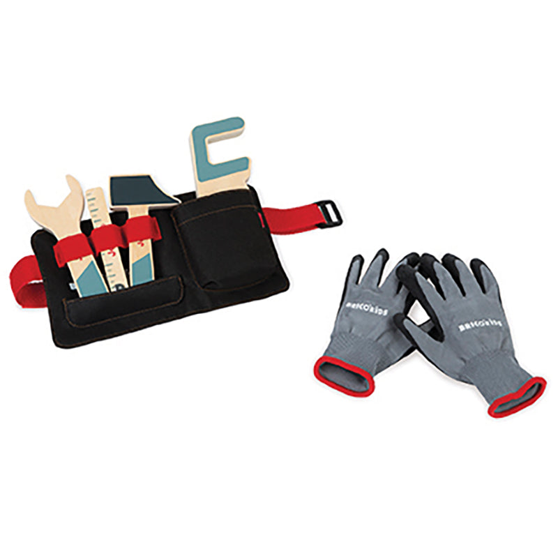 Janod Brico Kids DIY Tool Belt & Gloves Set 2