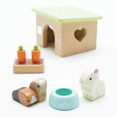 Le Toy Van Bunny with Guinea Pig Playset 2